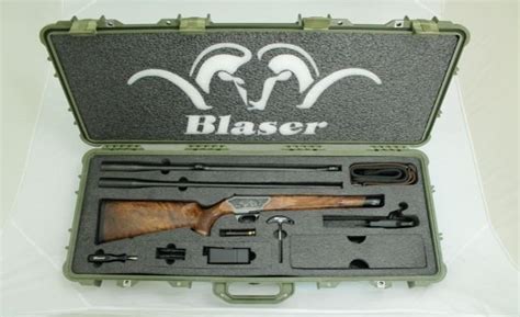 Blaser R8 Luxus 375 Handh With An Additional 300 Winchester Magnum Barrel