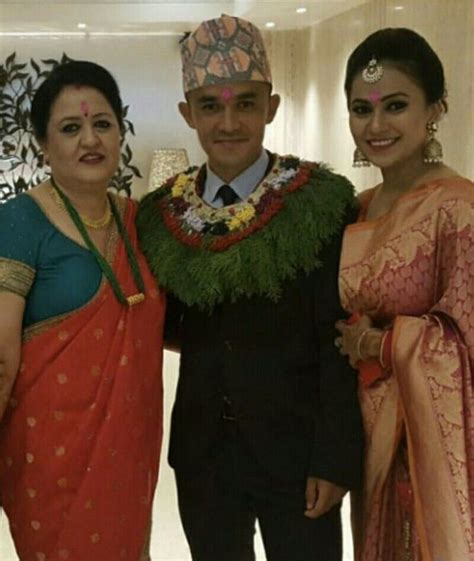 this monday the team india skipper sunil chhetri tied the knot with his long time girlfriend