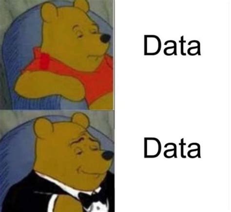 Two Pictures Of Winnie The Pooh With Caption That Readsdata Data