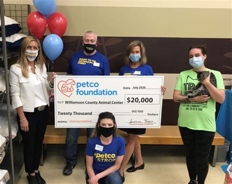 Animal Center Receives 20k Grant From Petco Foundation Williamson Source