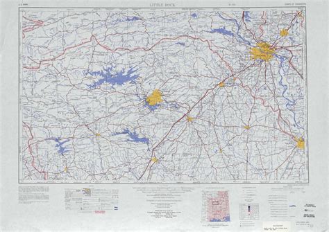 Little Rock Topographic Maps Ar Usgs Topo Quad 34092a1
