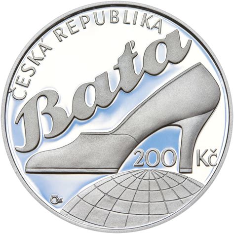 Investičních produktů na kapitálovém trhu. Stříbrná mince 200 Kč - 100. výročí narození Tomáše Bati ...