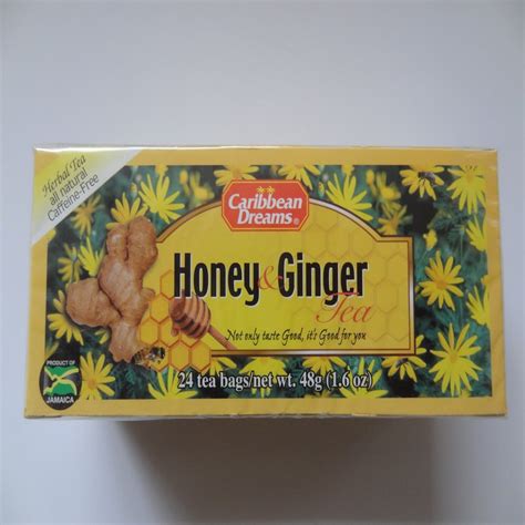 Honey And Ginger Tea By Caribbean Dreams 24 Tea Bags