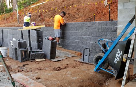 Apex Masonry | How To Do Retaining Wall Drainage Like A Pro