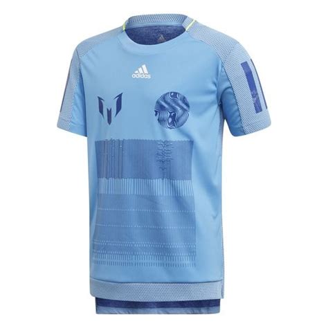 Adidas Training T Shirt Messi Icon Blue Kids