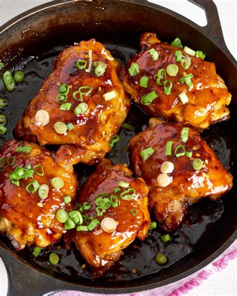 This baked chicken thighs recipe is the fastest and best recipe you will find online! Firecracker Chicken Thighs | KeepRecipes: Your Universal ...