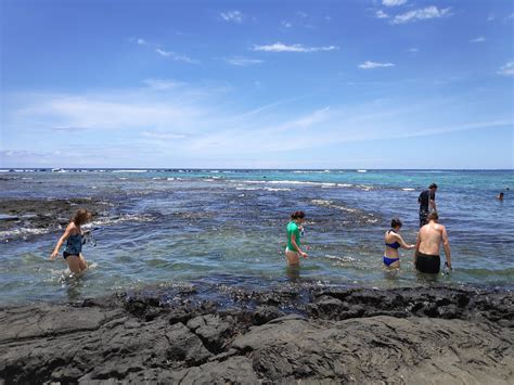 Kahalu’u Beach 🏖️ Honalo, Hawaii, United States - detailed features