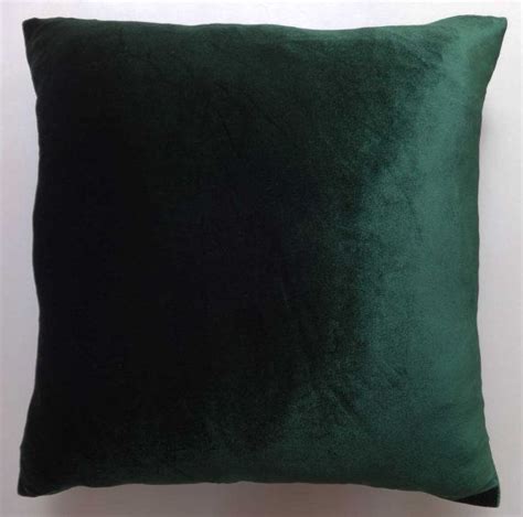 Decorative pillows go a long way in bringing any space to life. Deep green cushion will add a amazing factor to your home ...