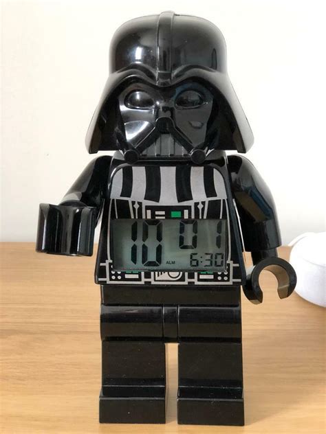 Lego Star Wars Darth Vader And Stormtrooper Digital Alarm Clock In