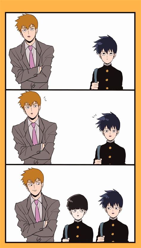 Reigen Ritsu Plus Shigeo Mob Pyscho Credits To The