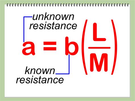 Where r is the resistance in ohms. How to Calculate Unknown Resistance Using Meter Bridge: 9 ...