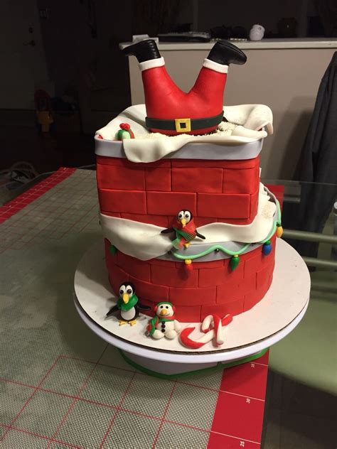 A wide variety of square cake fondant options are available to you, such as metal, plastic, and silicone. Christmas themed fondant cake | Cake, Christmas snowman, Christmas themes