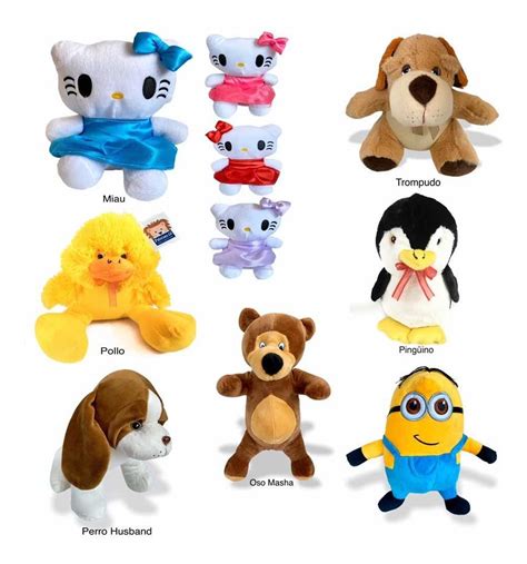 Peluches Mayoreo 50 Pzas 23 Cm Muñecos Juguetes Variedad Mercado Libre