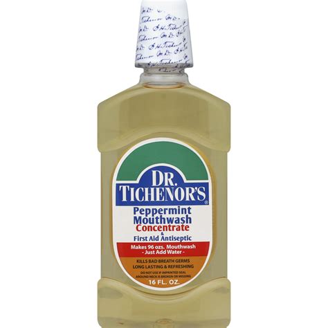 Dr G H Tichenor Antiseptic Company Mouthwash Concentrate And First Aid