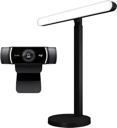 Logitech C X Pro Stream Webcam P Camera For Hd Video Streaming And Logitech Litra Beam