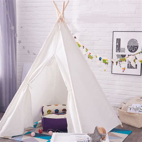 Tents For Kids Outdoor Indoor Strip Teepee Tent For Girls Birthday