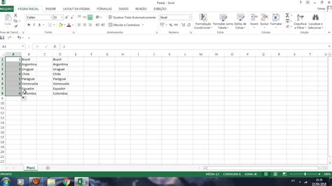 Como fazer sequencia numérica EXCEL YouTube