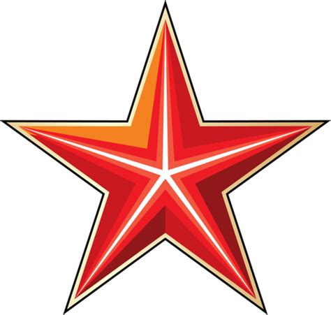 Red Star Png Transparent Image Download Size 500x476px