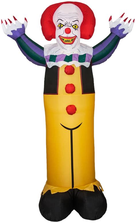 Kids of all ages love dressing up in costumes, attending costume parties, and of course trick or treating. It Pennywise The Dancing Clown 7' Inflatable Prop ...