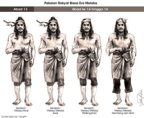 Baruku tahu meriam melayu juga ada. Timeline : Malay Costume (Peasant Men) Srivijaya ...