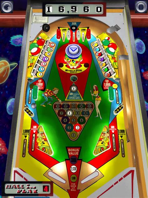Screen Shot Of Pinball Arcades Big Shot By Gottlieb Pinball Art