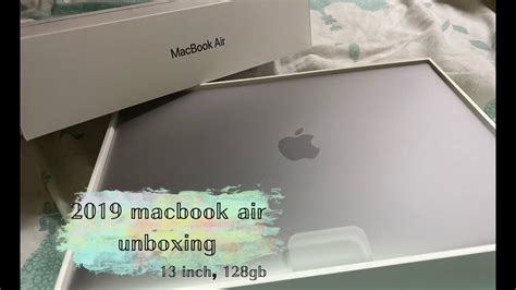 Macbook Air Unboxing Inch Space Gray Gb Youtube