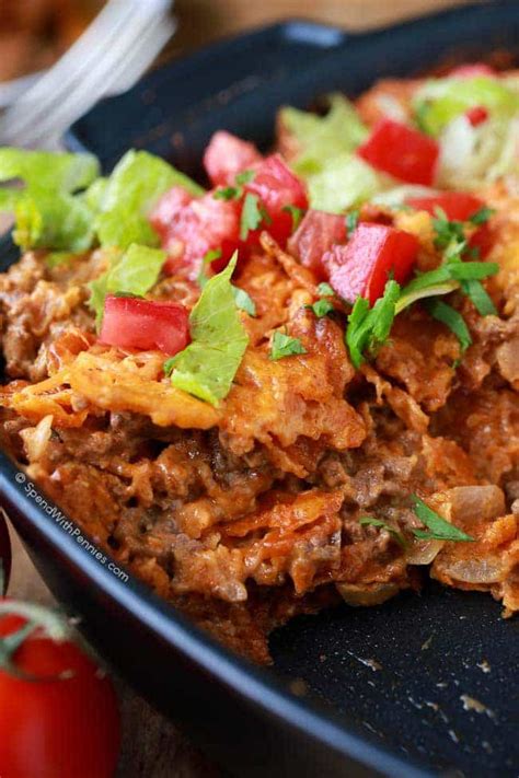 If you love doritos and easy meal ideas then you are going to love this recipe for chicken dorito casserole. Easy Taco Pie - The Best Blog Recipes