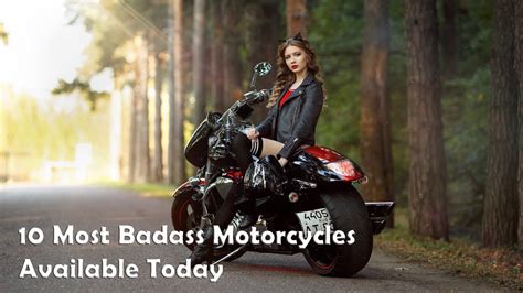 10 Most Badass Motorcycles Available Today Youtube