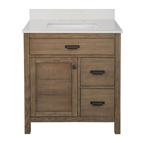 You are more than capable of. Home Decorators Collection Stanhope 31 in. W x 22 in. D Vanity in Reclaimed Oak and Engineered ...