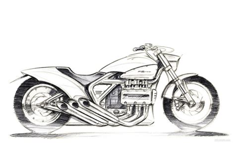 Wallpaper Drawing Illustration Motorcycle Artwork Honda Sketches