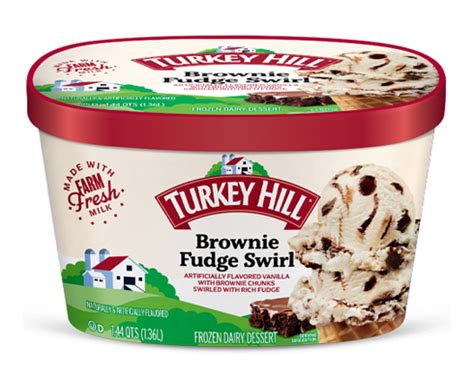 Turkey Hill Dairy Brownie Fudge Swirl