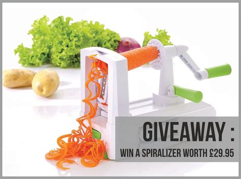 GIVEAWAY - Win a Spiralizer worth £29.95 - Competition ...