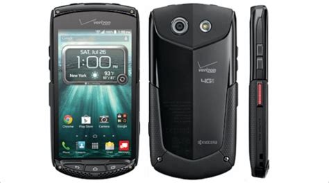 Kyocera Brigadier Phone Is A Rugged Easy To Clean Business Option