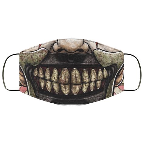 Twisted Freak Show Clown Face Mask