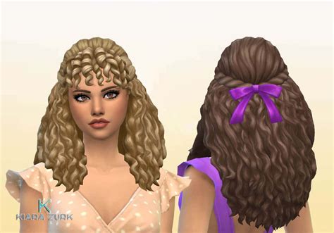 Rita Curls Mystufforigin Sims 4 Hairs