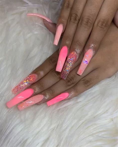 Qtdoesmynails💅🏾 On Instagram “her Nails Long Long 😍😩 I Love Doing Long