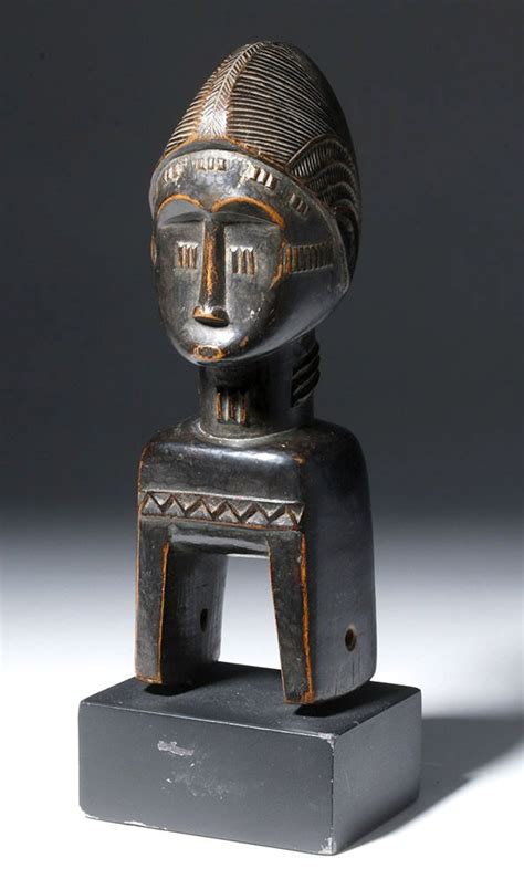 West Africa Ivory Coast Ca Early 20th Century Ce A Hand Carved Wood