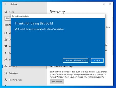 Roll Back Windows 10 Update How To Roll Back Windows Updates