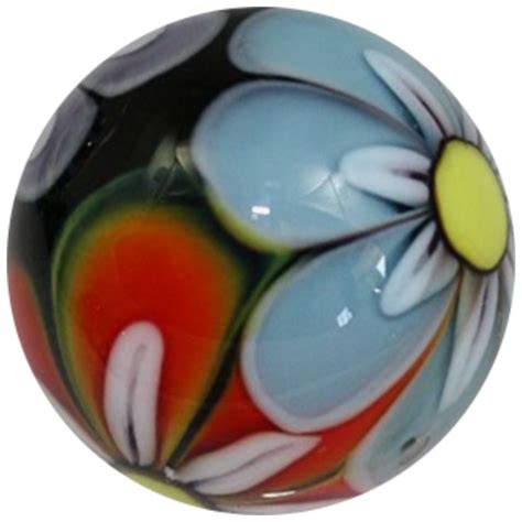 Cool Edgy Tiktok Round Icon Pfp Cute Ball Pearl Blue Orange Flowers