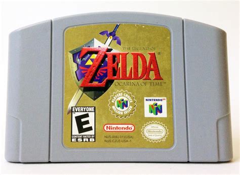Vintage The Legend Of Zelda Ocarina Of Time Nintendo 64 Tested