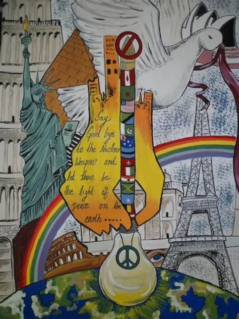 United Nations Art For Peace Contest Peace Is Always Beautiful By