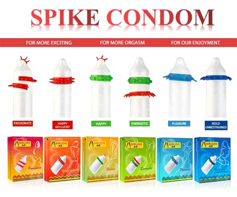 Personal Lubricants Supplier Spike Condom Spiked Rubber Thorn Condoms