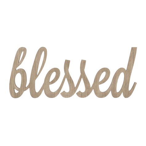An Elegant Way To Count Your Blessings Script Words Word Wall Art