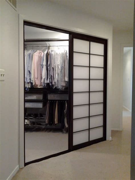 There are so many people who like to have the. Sliding shoji screen closet doors (shown open). - Yelp