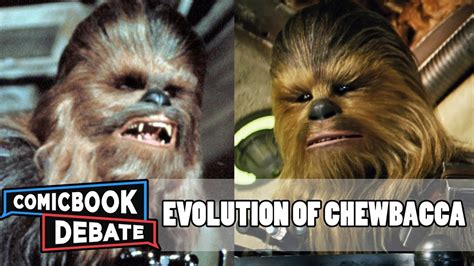 Evolution Of Chewbacca In Movies And Tv In 9 Minutes 2017 Youtube