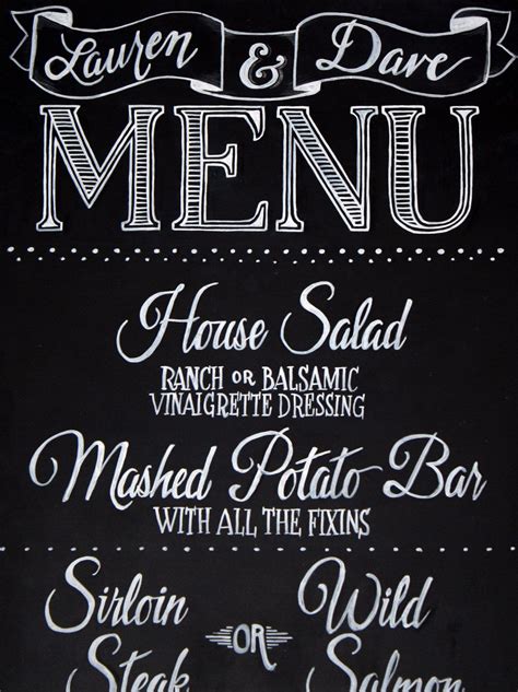 Check spelling or type a new query. Chalkboard Menu Lettering | Chalkboard Menu Signs ...