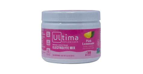 Ultima Replenisher Electrolyte Hydration Powder Pink Lemonade Azure