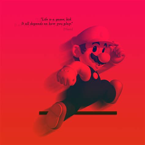720x720 Resolution Life Is A Game Mario Quote 720x720 Resolution