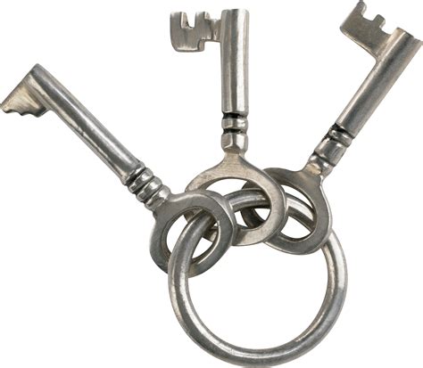 Three Old Keys Transparent Png Stickpng