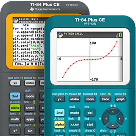 Texas Instruments Ti‑84 Plus Ce Python Graphing Calculator Texti84plcepy Engineersupply